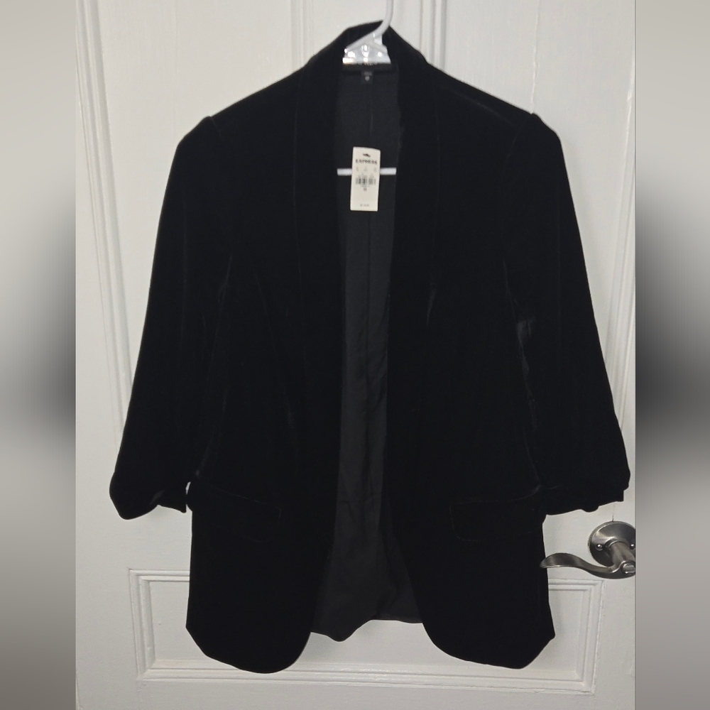 Express Velvet Blazer